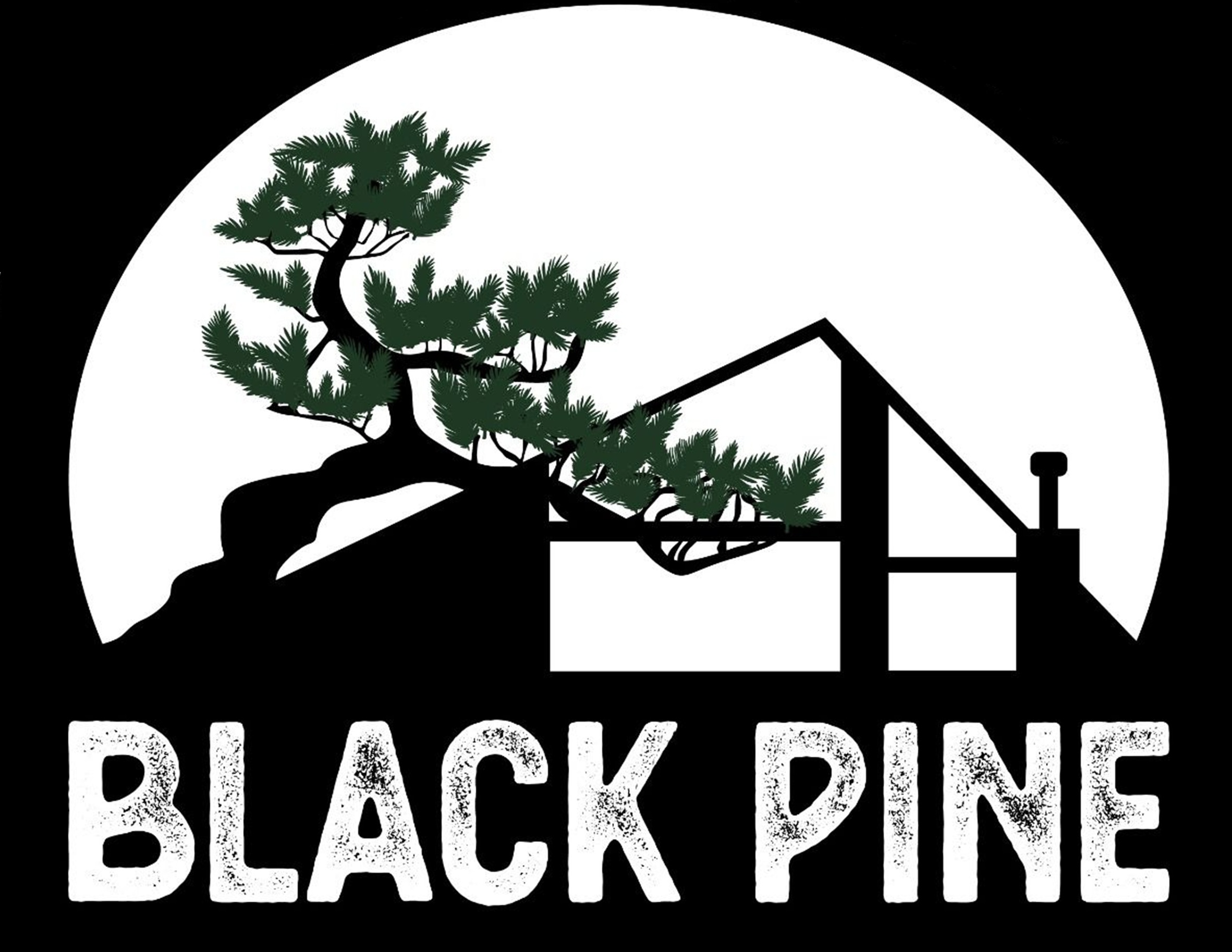 Logotipo Refúgio Black Pine